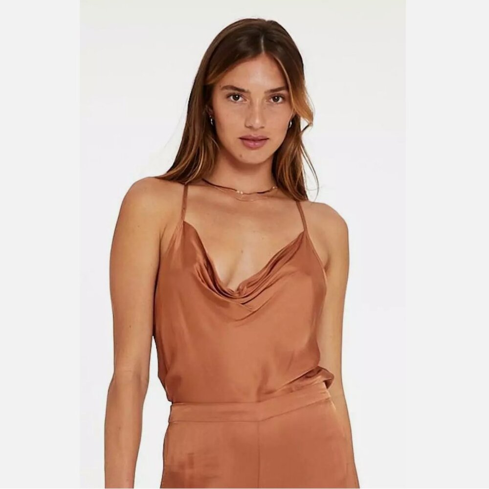 Young Fabulous & Broke Sweetie Tank in Tobacco
